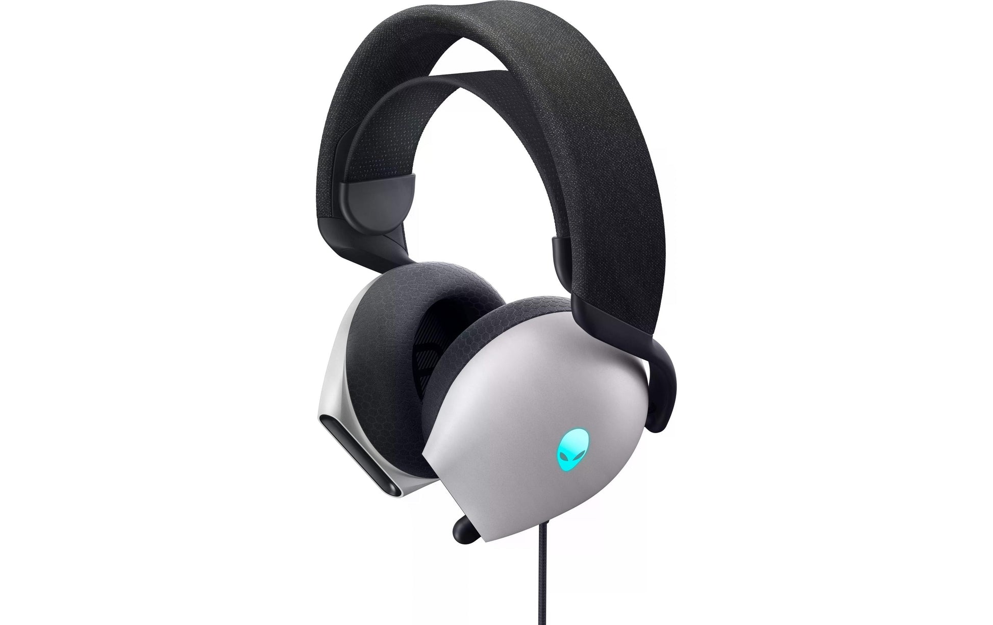 Alienware AW520H Gaming-Headset – Over-Ear, Stereo, Verkabelt (USB-A, 3,5 mm Klinke), Weiss