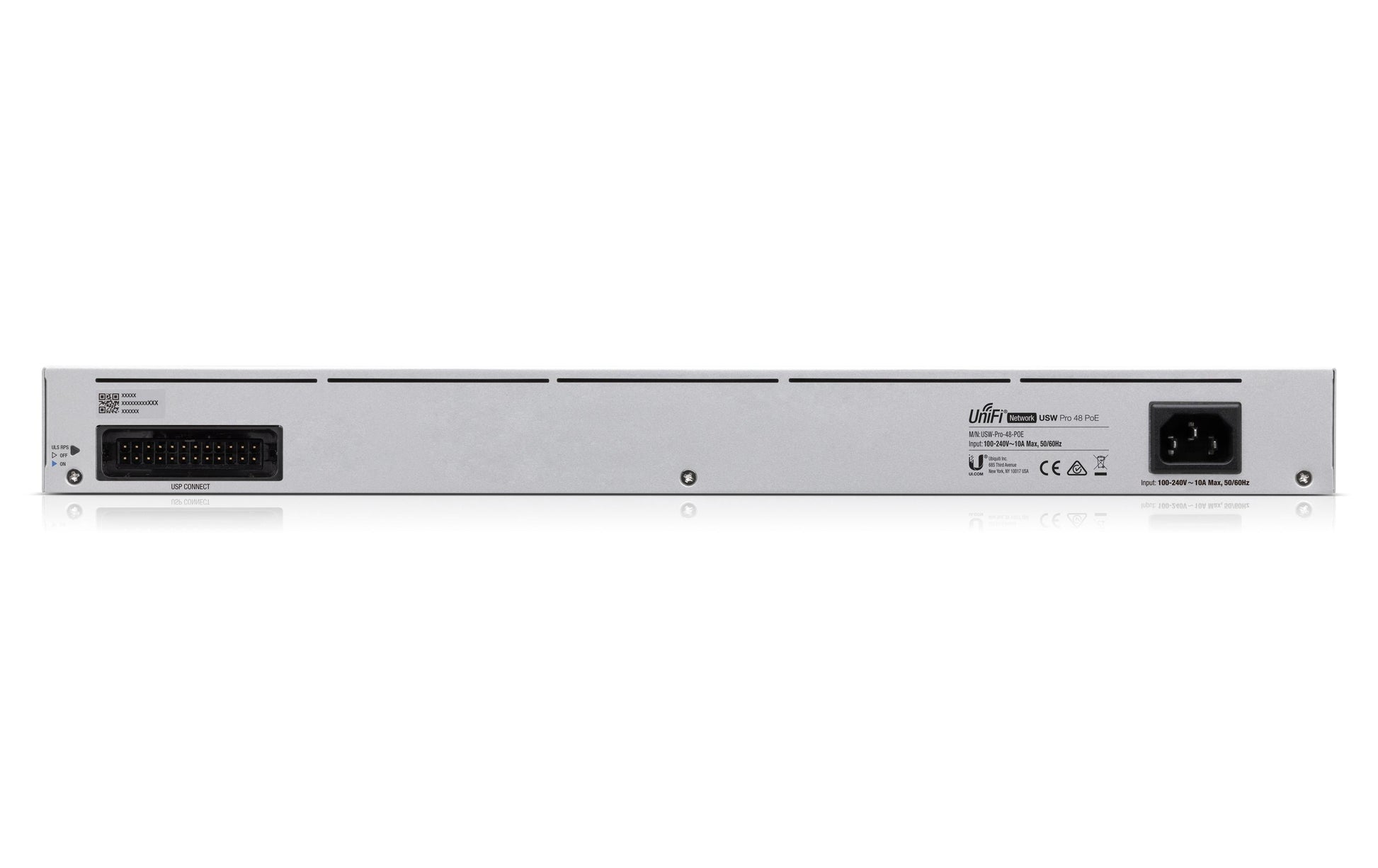 Ubiquiti UniFi Pro – Managed Switch – 48×GbE, 4×SFP+, L2/L3, PoE+ 600 W, 19" Rack