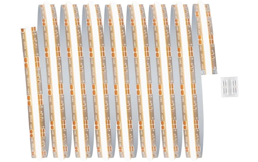 Paulmann LED-Strip MaxLED 1000 71116 – 2,5 m, 3000 lm, 23,5 W, 2700–6500 K, dimmbar, silber