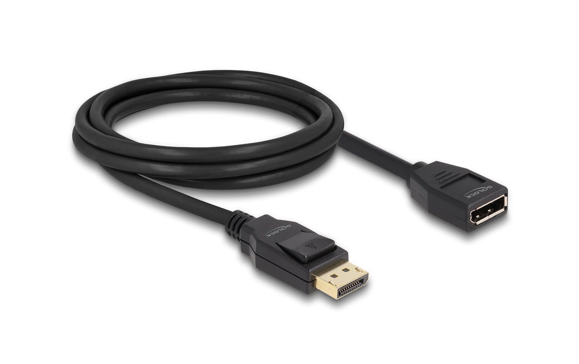 DeLOCK DisplayPort Verlängerung DP 1.2 4K 60 Hz – 2 m