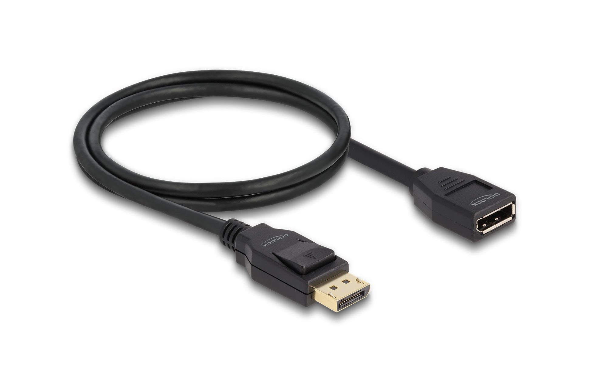 DeLOCK DisplayPort Verlängerung DP 1.2 4K 60 Hz – 1 m