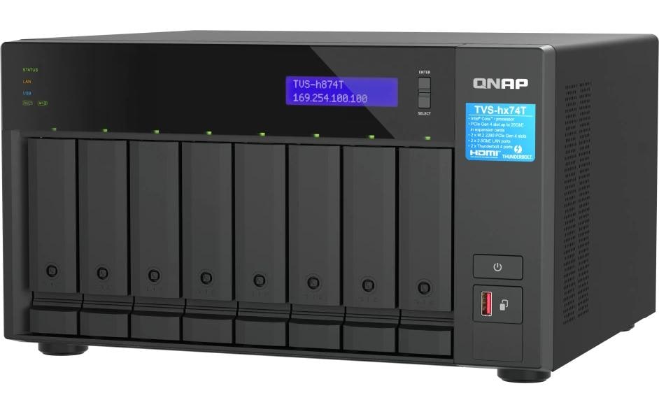 QNAP TVS-h874T-i9-64G Speichergerät – 8 Bay