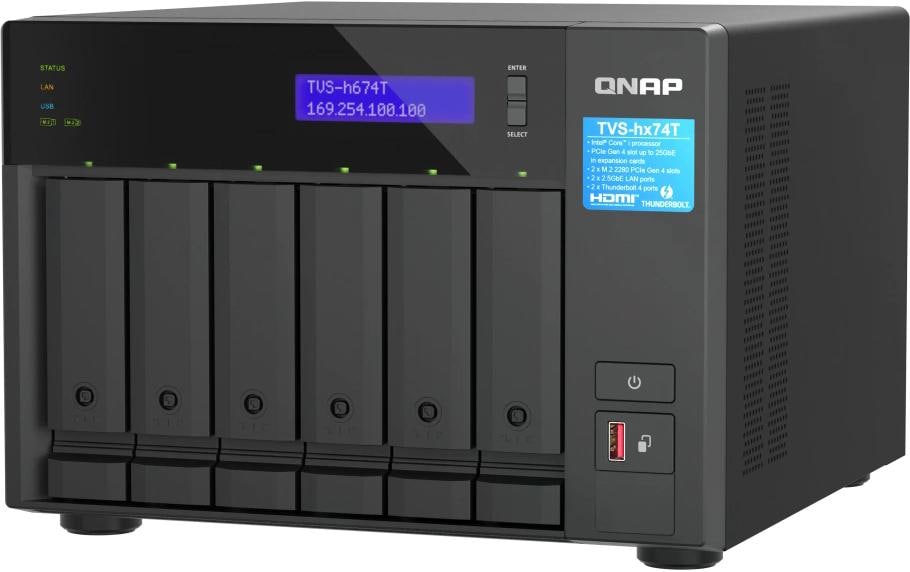 QNAP TVS-h674-i5-32G Speichergerät – 32 GB RAM, 6 Bay
