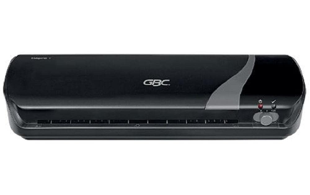 GBC Inspire+ Laminiergerät A4 – 2-Rollen, 75–125 µm, Kaltlamination, Aufheizzeit 4 Min., 250 mm/min, schwarz