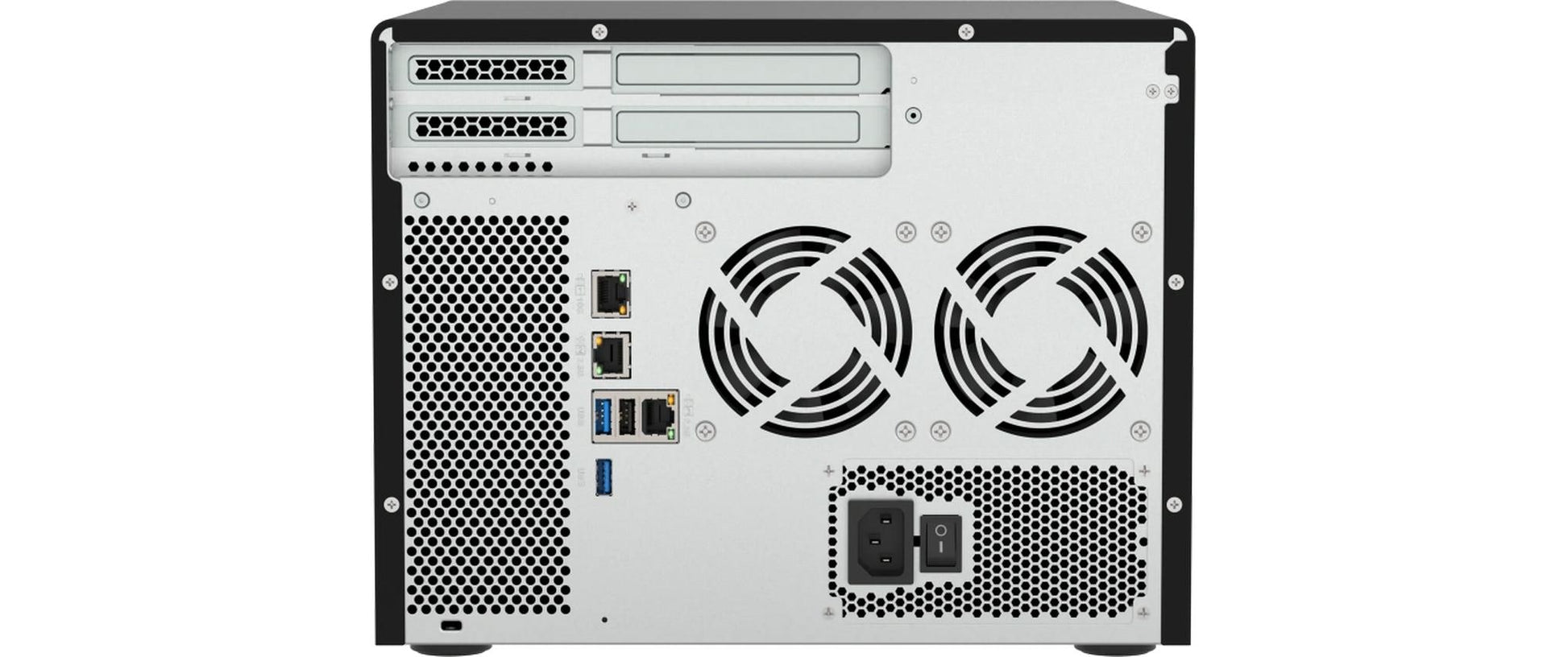 QNAP TS-855X-8G Allgemeines Speichergerät – SATA 6 Gbit/s, 6×3,5"/2,5" + 2×2,5" Einschübe