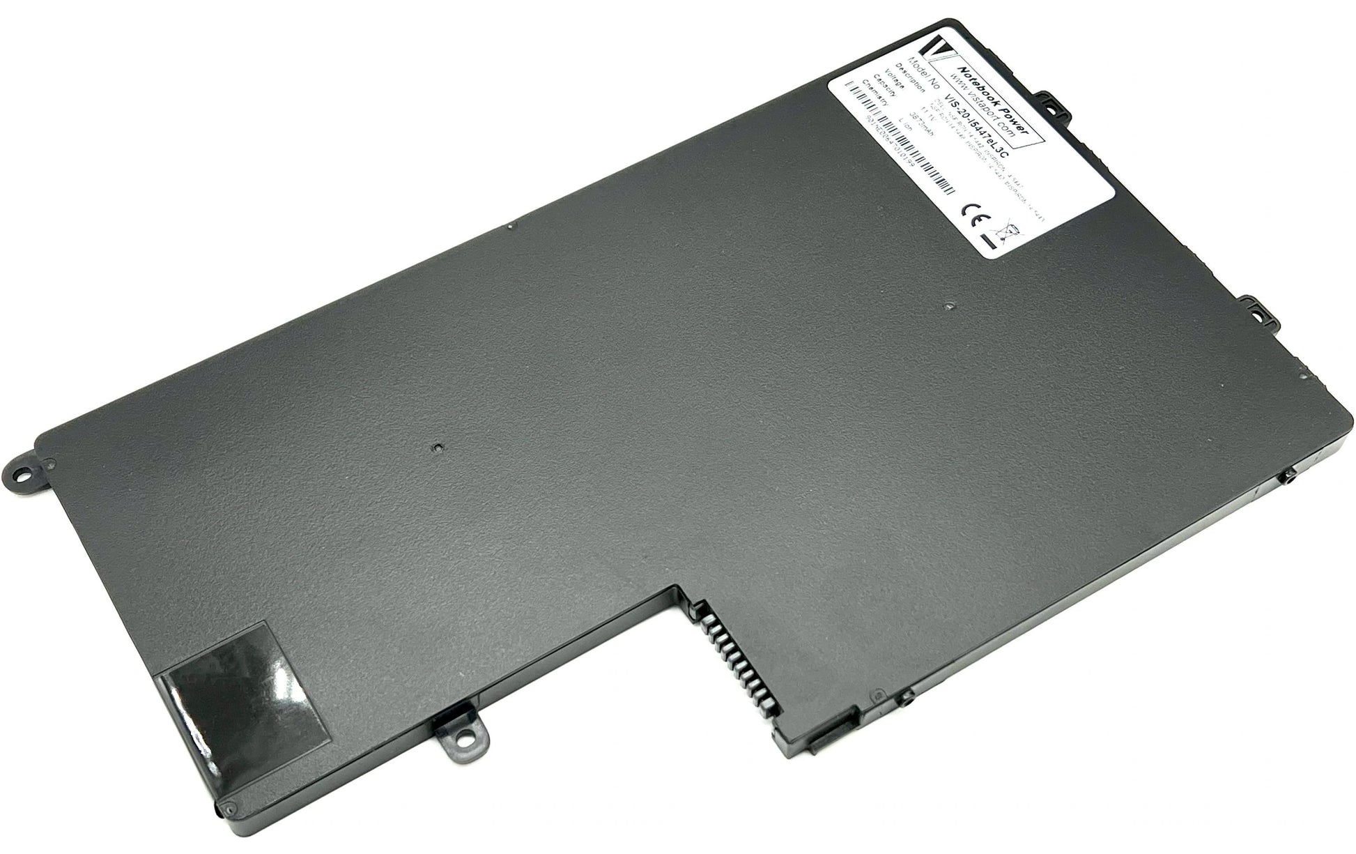 Vistaport Notebook-Akku – für Dell Inspiron 14/15 – 43 Wh, 11,1 V (3 Zellen) – Schwarz