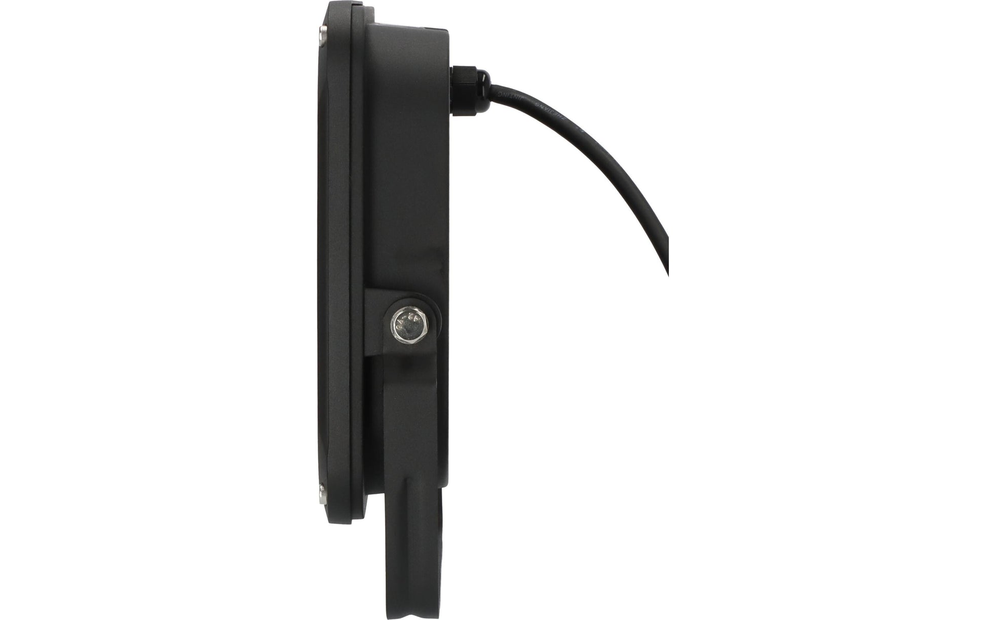 Brennenstuhl Aussenwandleuchte – 100 W – Kaltweiss, 6500 K – IP65 – Netzbetrieb – dimmbar – Schwarz – Metall