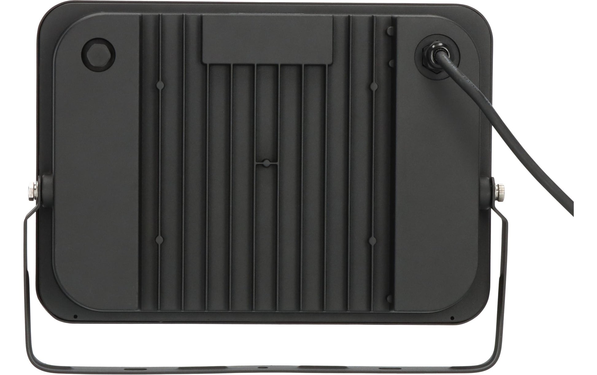 Brennenstuhl Aussenwandleuchte – 17'500 lm, 150 W, Kaltweiss, 6500 K, IP65, Netzbetrieb, Schwarz, Metall