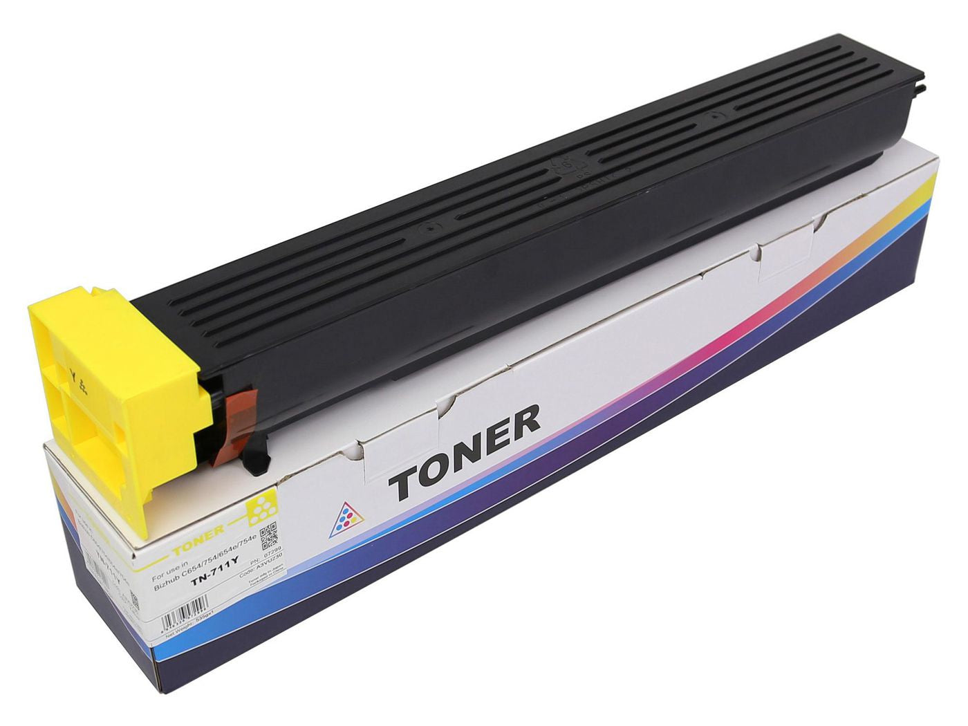CoreParts TN711Y Gelber Toner – Kompatibel – 31'500 Seiten – für Konica Minolta Bizhub C654/754/654e und andere