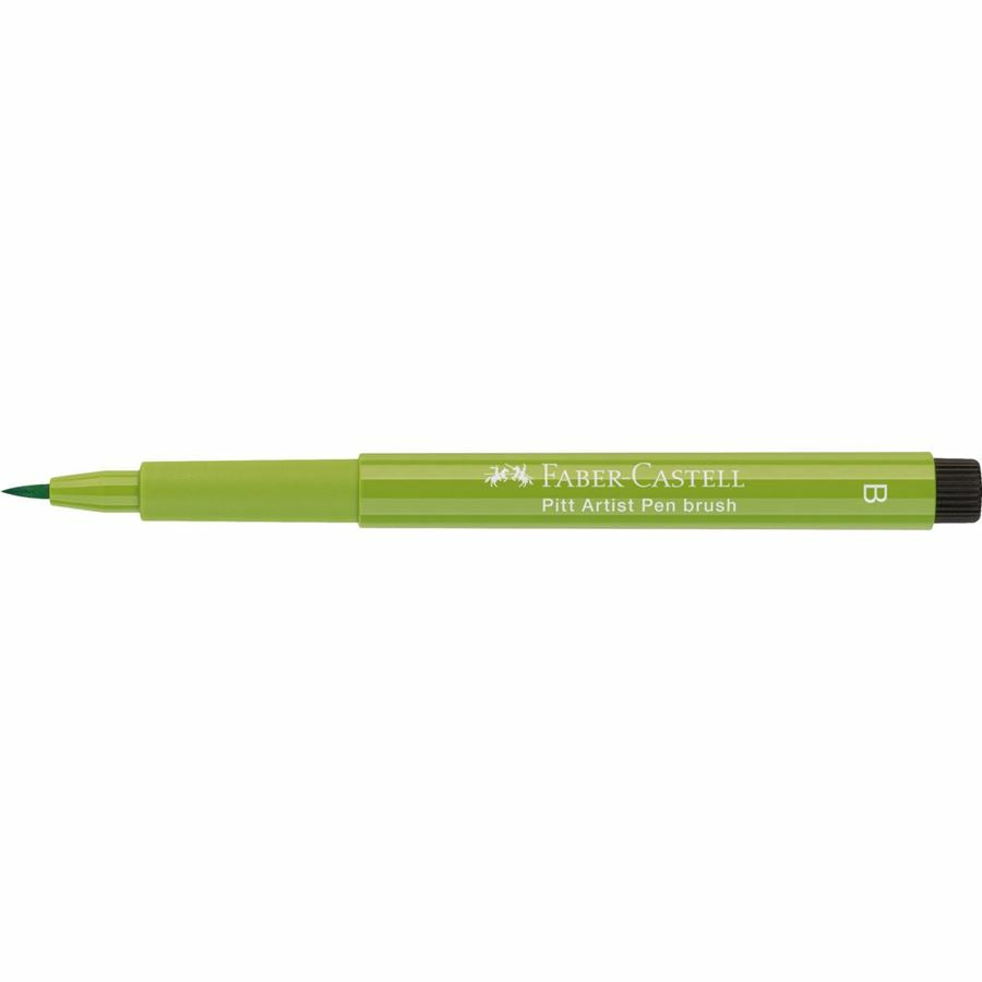 Faber-Castell PITT Artist Pen – Pinselstift, 2,5 mm, pigmentiert, Maigrün