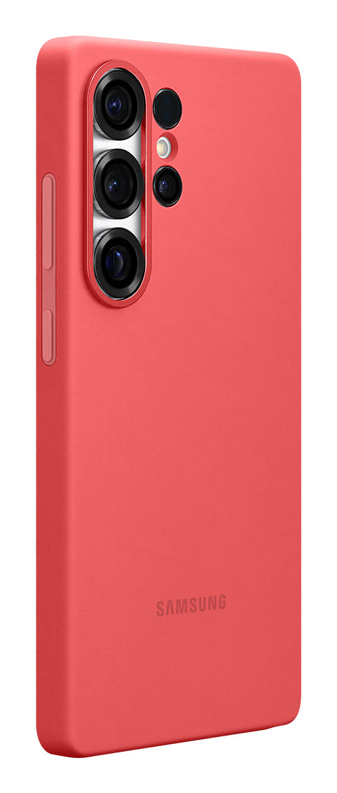 Samsung Backcover – für Samsung Galaxy S25 Ultra, Silikon, Rot