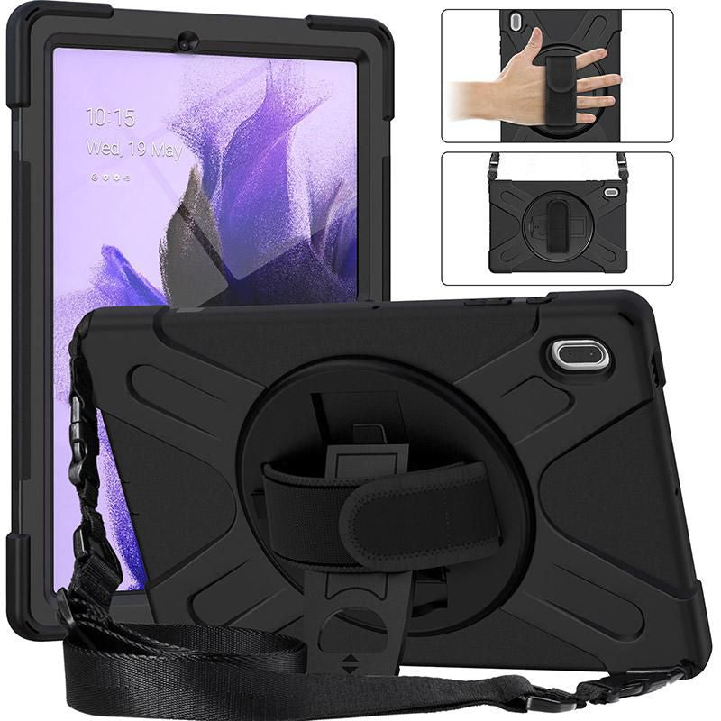 eSTUFF Tablet-Hülle für Samsung Galaxy Tab S bis 12,4" – Schwarz