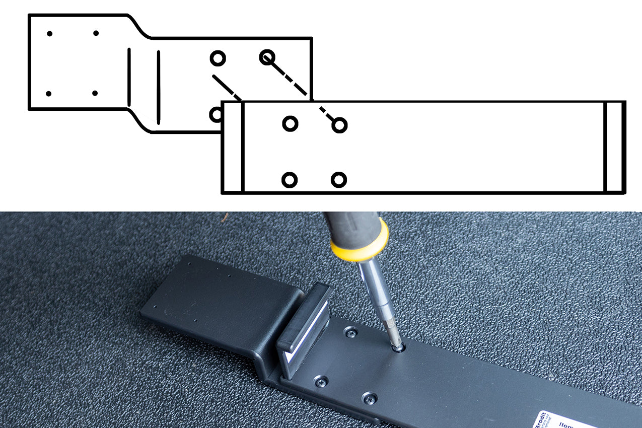 Brodit ProClip – Auto-Halterung – Armaturenbrett – für Ford Transit (2025–2026) – Schwarz