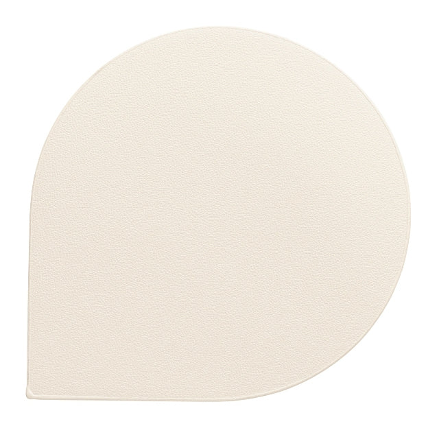 Kela Glasuntersetzer – 4er Set, 10,0 × 10,0 cm, Kunstleder, Weiss