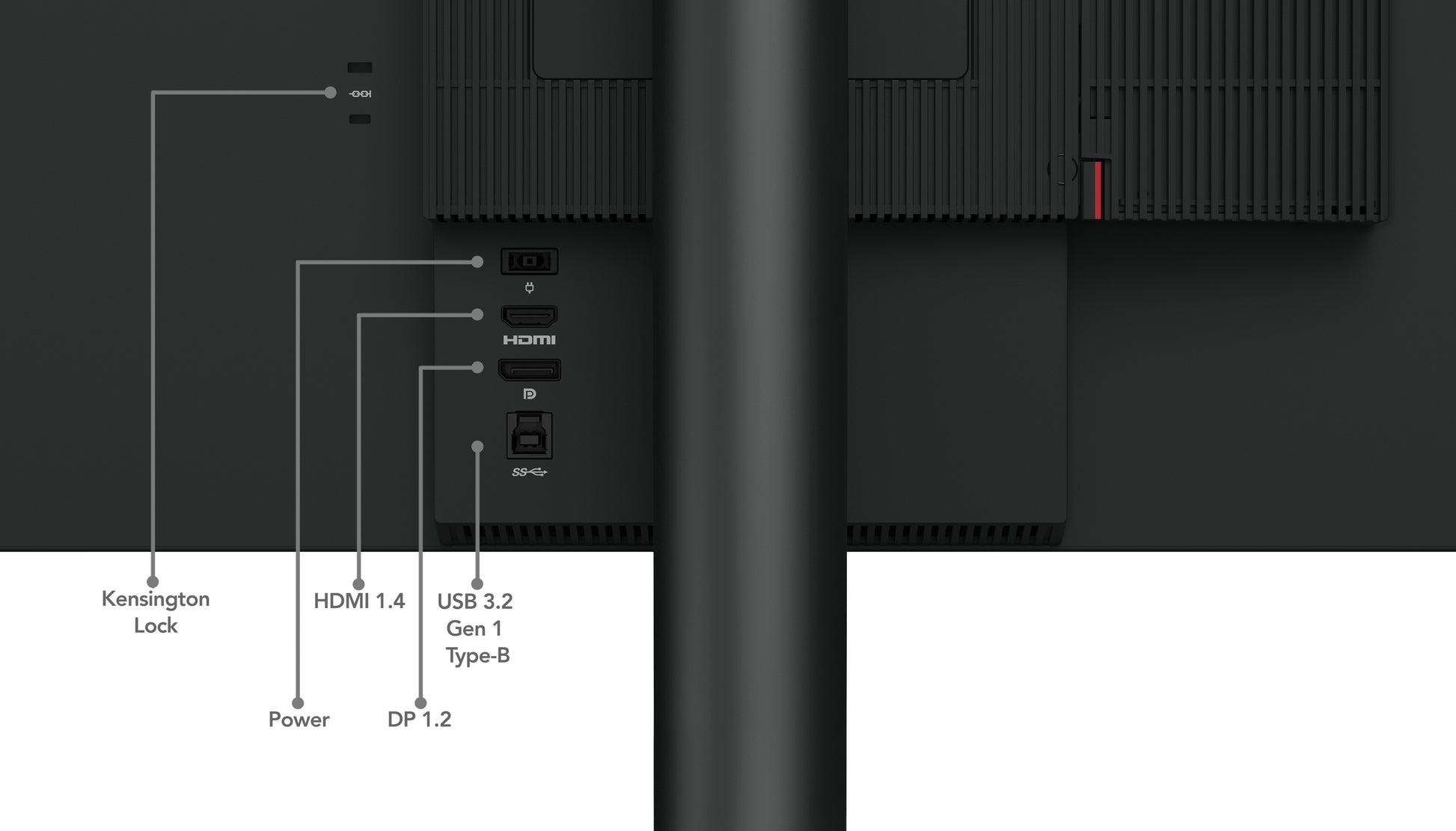 Lenovo Thinkcentre Tiny-In-One 24 – Monitor, 23,8" 1920 × 1080 (Full HD), LED, Schwarz