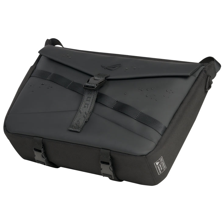 ASUS ROG Archer Messenger Notebook-Tasche bis 14" – wasserabweisend, mit Schultergurt – Schwarz
