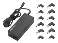 Sandberg 135-78 Netzteil 90 W – 15–20 V, 6 A – EU-Stecker (Typ C), UK-Stecker (Typ G) – für Laptop – Schwarz