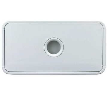 Exacompta Tiny Box AutentiK – Schubladenbox – 1 Schublade, A5+, Weiss, Kunststoff, 265 × 190 × 107 mm