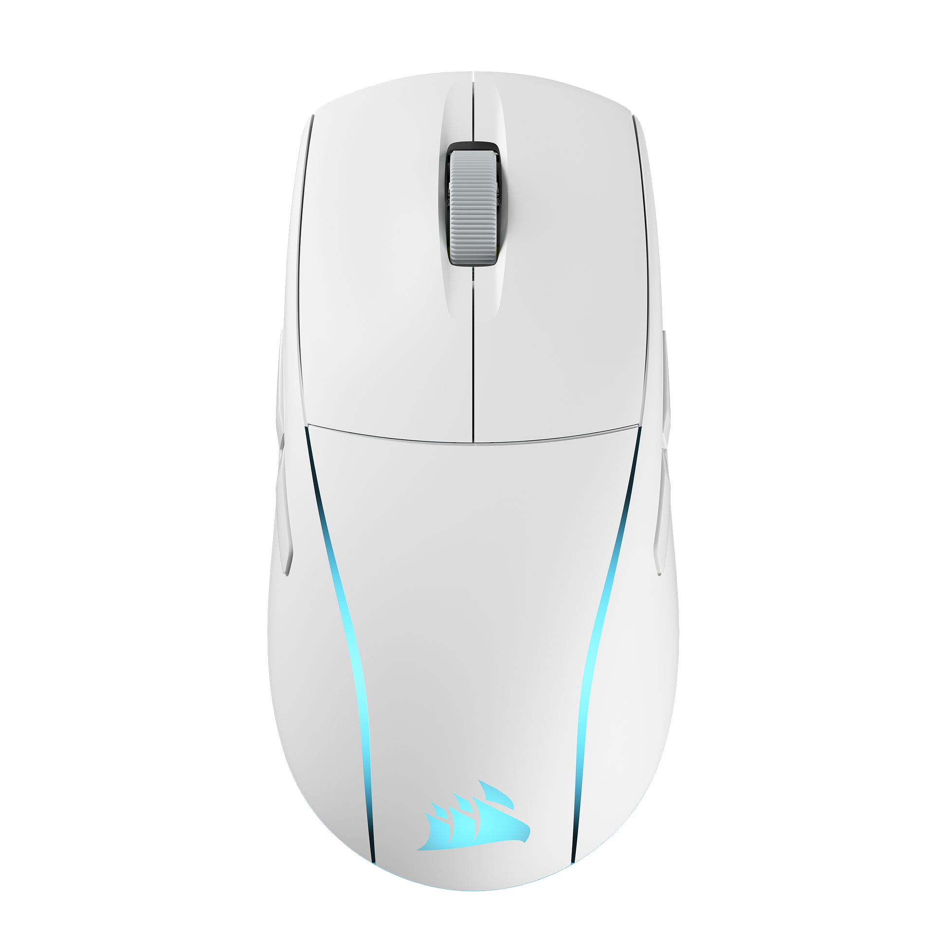 Corsair M75 Wireless Gaming-Maus – kabellos, beidhändig, weiss