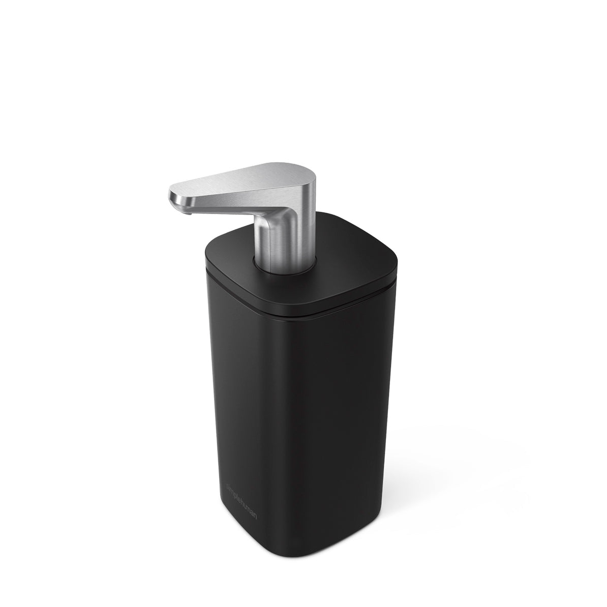 Simplehuman KT1192 Seifenspender – Edelstahl, Schwarz, 295 ml