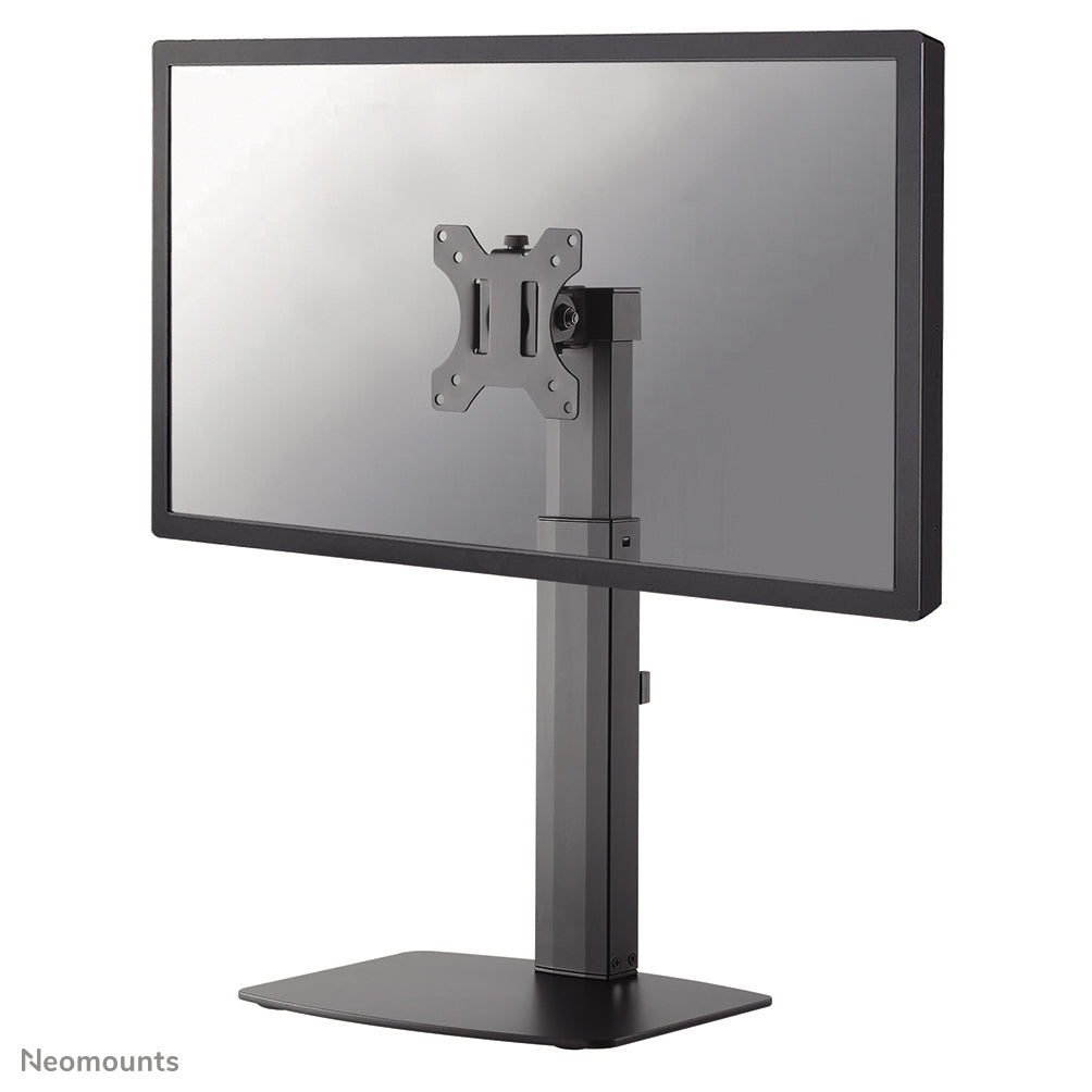 Neomounts FPMA D865BLACK – Tischhalterung, Standfuss, bis 32", VESA 75 × 75 mm, 7 kg, schwarz