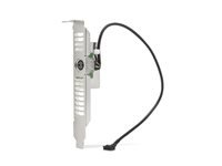 HP NVIDIA 3D-Stereo-Halterung – für dedizierte HP Workstations, Schwarz/Grün/Metallisch