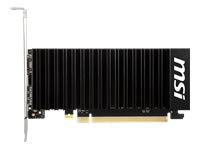 MSI GeForce GT 1030 4GHD4 LP OC – PCIe Grafikkarte – 1×HDMI, 1×DisplayPort, PCIe 3.0, 20 W