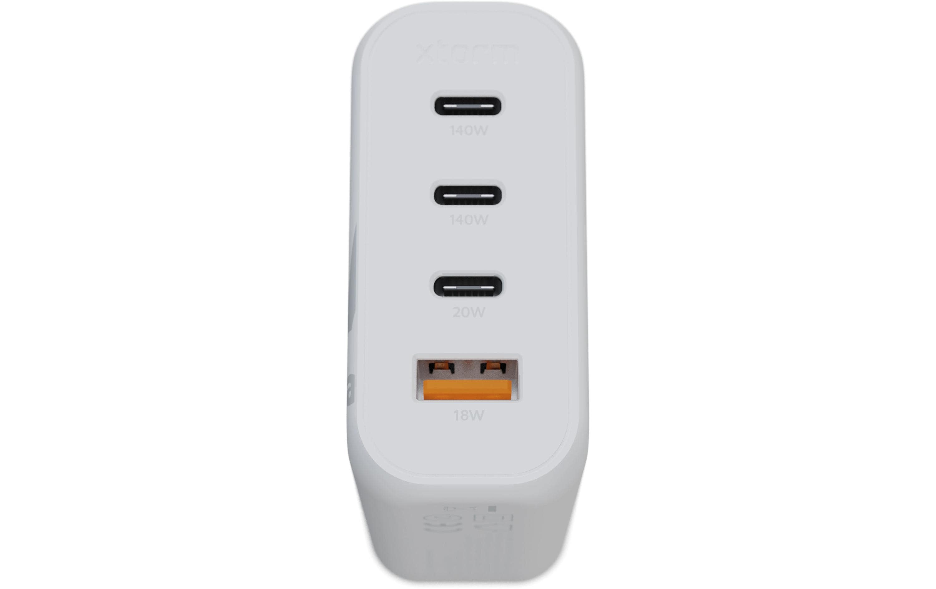 Xtorm Ladegerät – 20 W, 3× USB-C + 1× USB-A