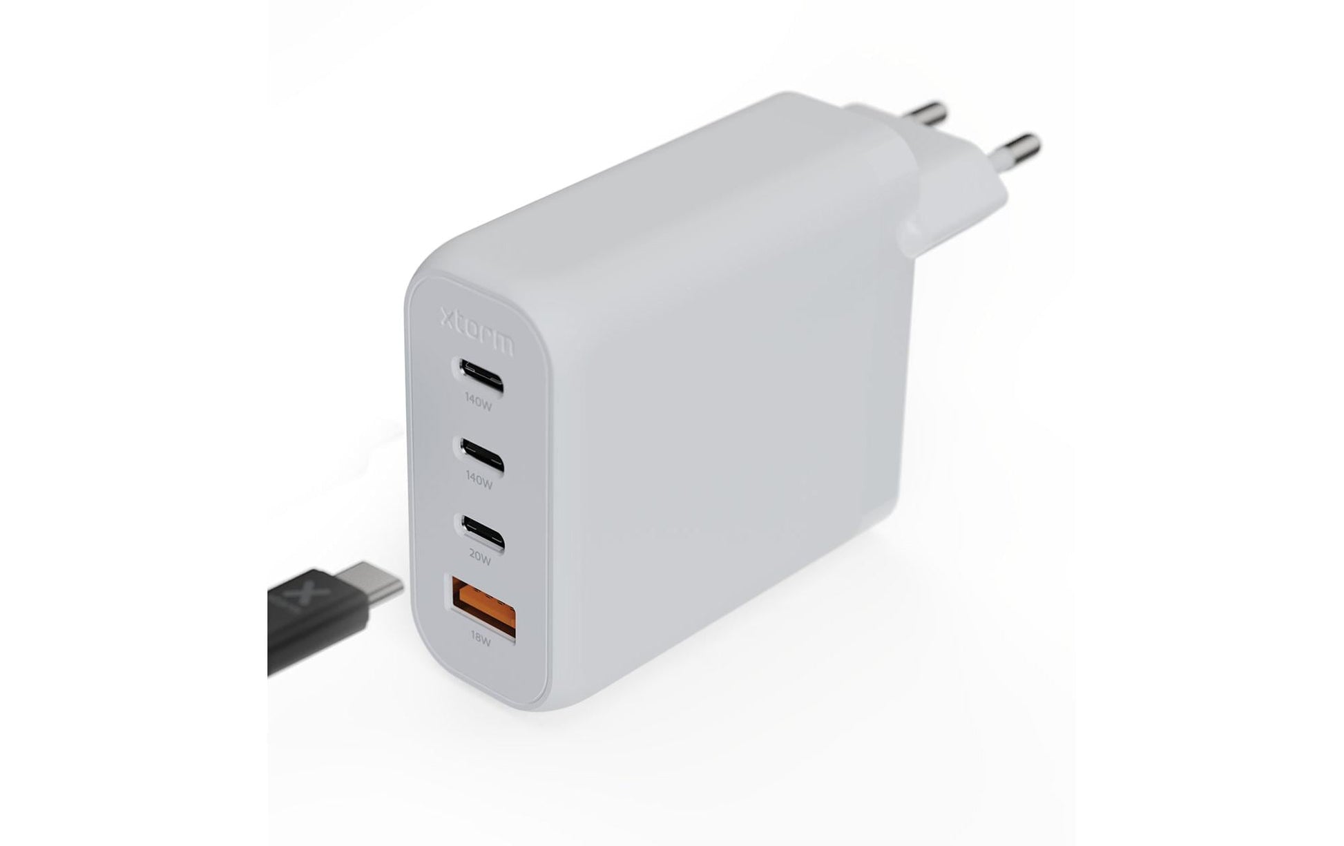 Xtorm Ladegerät – 20 W, 3× USB-C + 1× USB-A