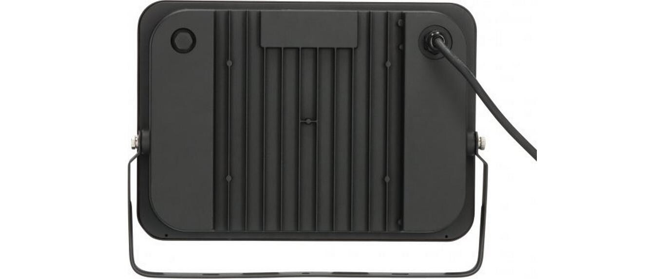 Brennenstuhl Aussenwandleuchte – 17'500 lm, 150 W, Kaltweiss, 6500 K, IP65, Netzbetrieb, Schwarz, Metall