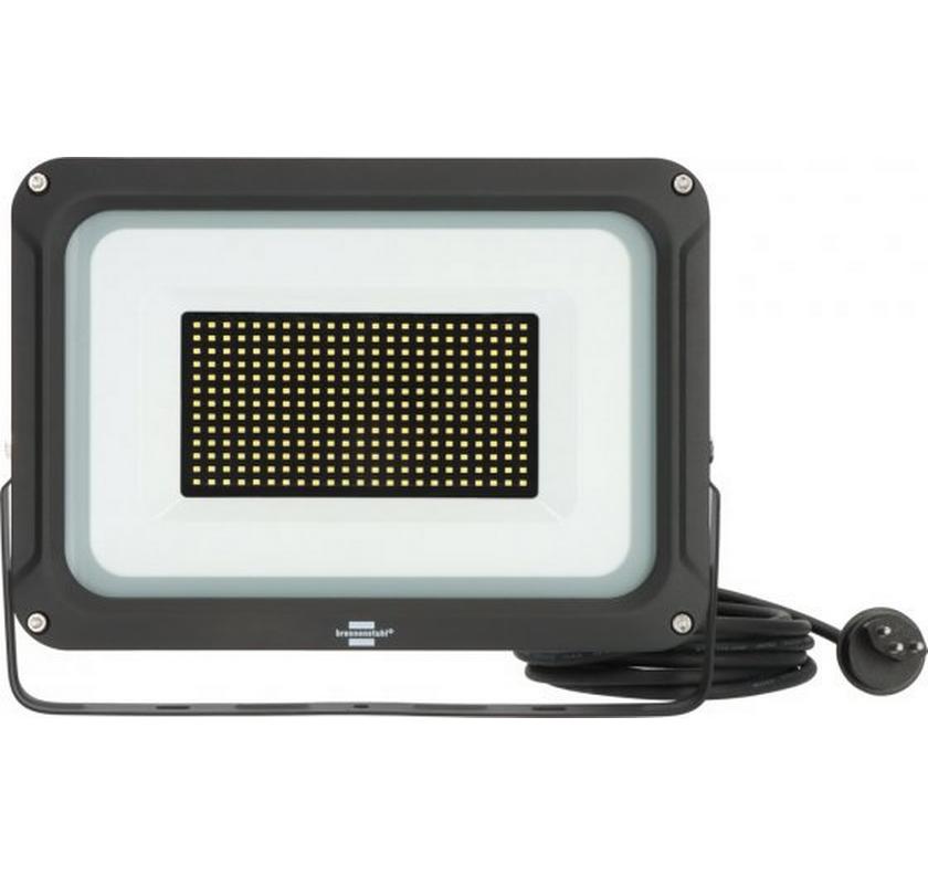 Brennenstuhl Aussenwandleuchte – 17'500 lm, 150 W, Kaltweiss, 6500 K, IP65, Netzbetrieb, Schwarz, Metall