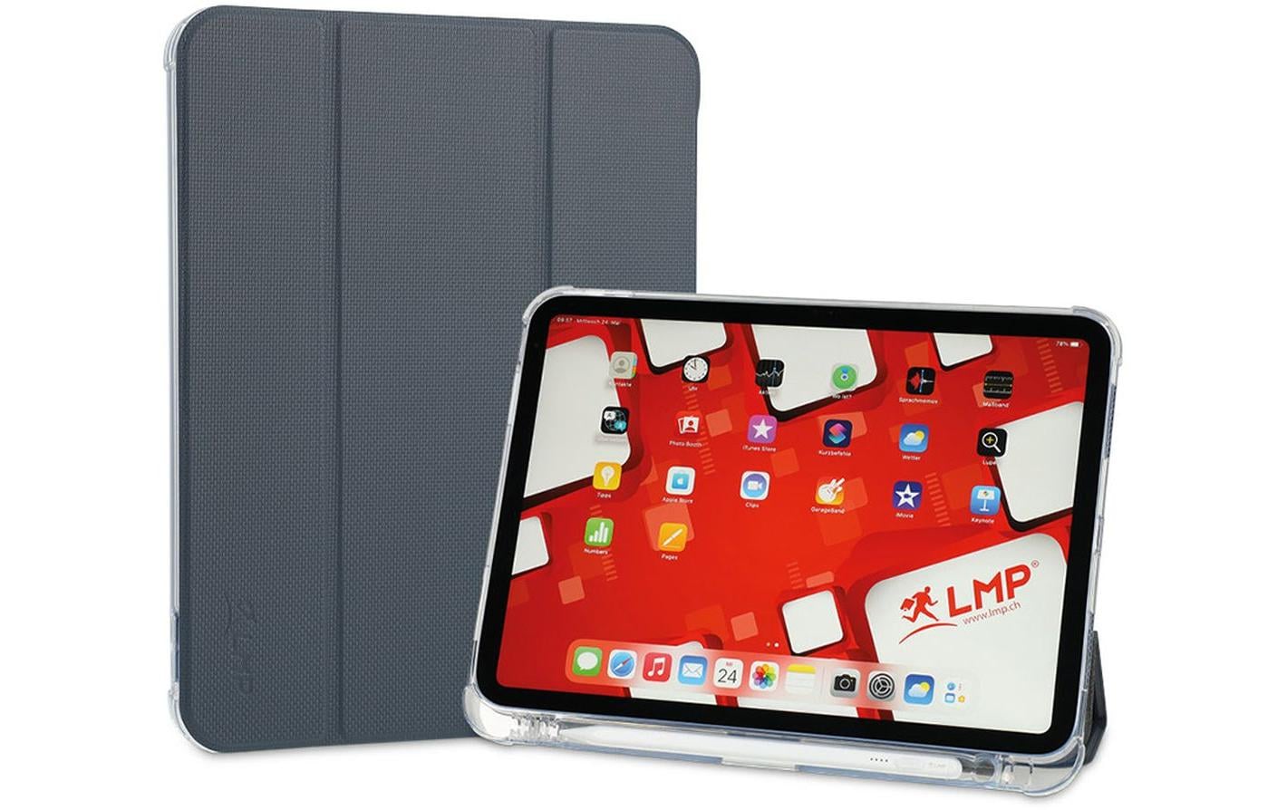 LMP SlimCase Tablet-Hülle für iPad 10,9" (10. Gen.) – Grau