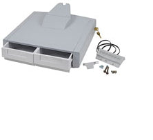 Ergotron Schrank – 45,7 × 45,7 × 24 cm, grau, weiss, 1 kg/Tablar