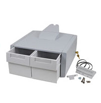 Ergotron Schrank – 45,7 × 45,7 × 31,5 cm, grau, weiss