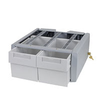 Ergotron Schrank – 45,7 × 45,7 × 24,1 cm, grau