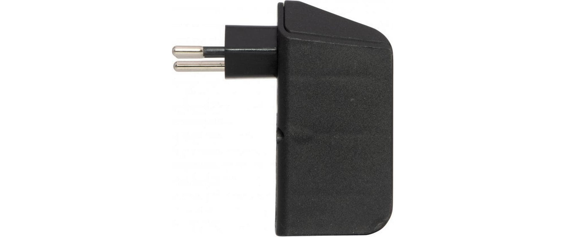 Brennenstuhl 2-fach drehbarer Abzweigstecker 300° – T12 zu T13, 230 V, 10 A – Schwarz