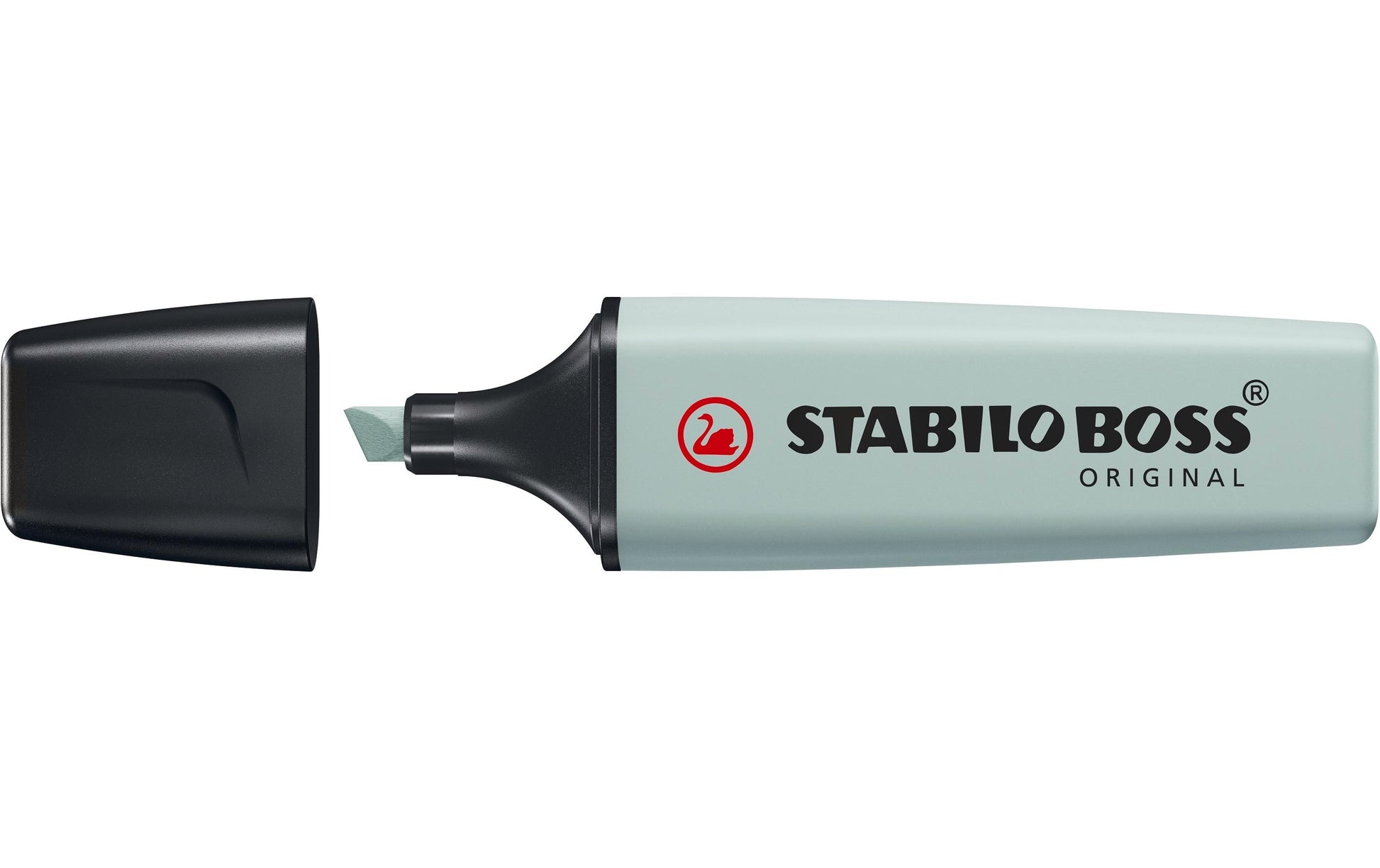 STABILO BOSS Original Textmarker Grünerde – Keilspitze, 2–5 mm