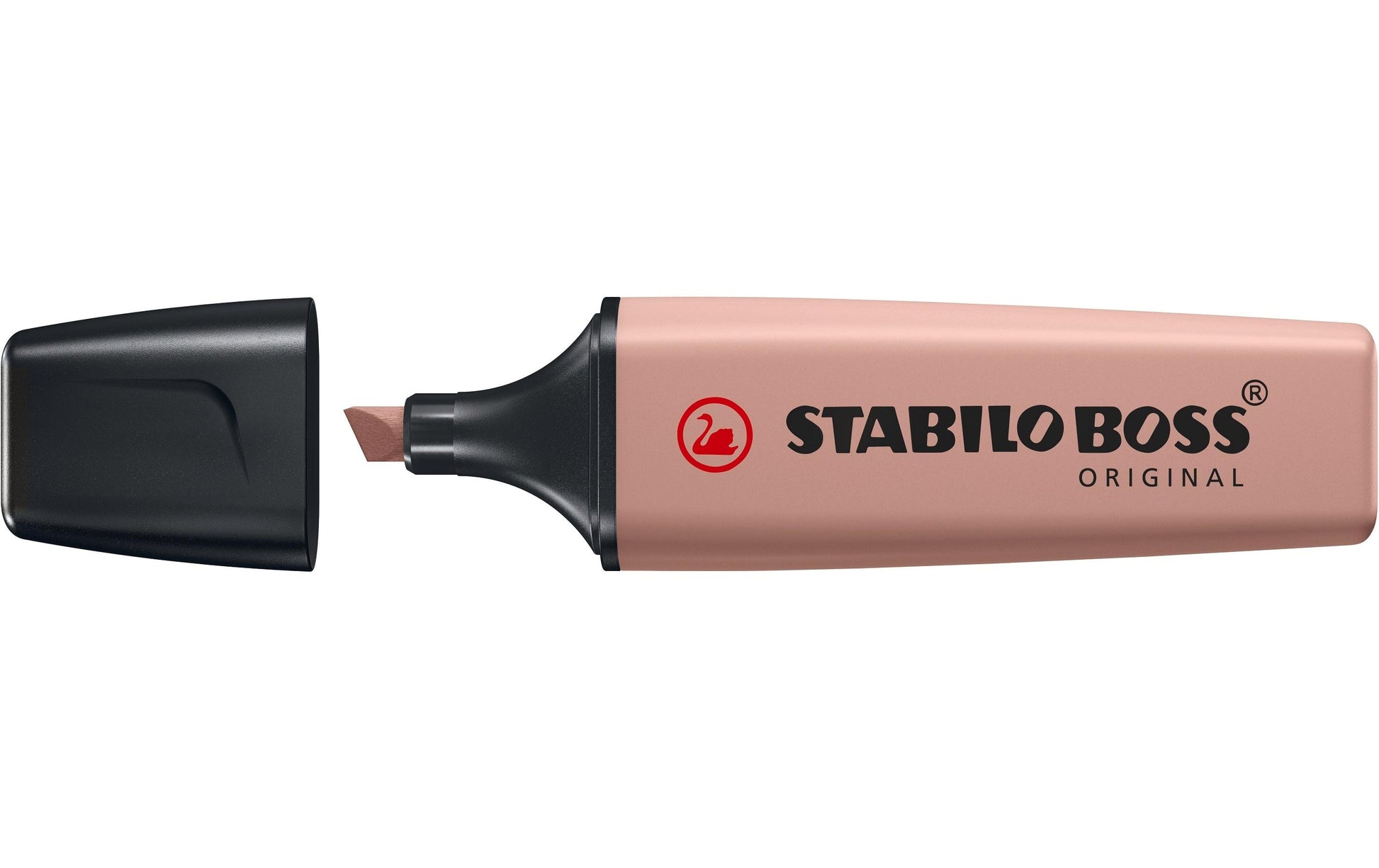 STABILO BOSS Original Textmarker umbra – Keilspitze, 2–5 mm