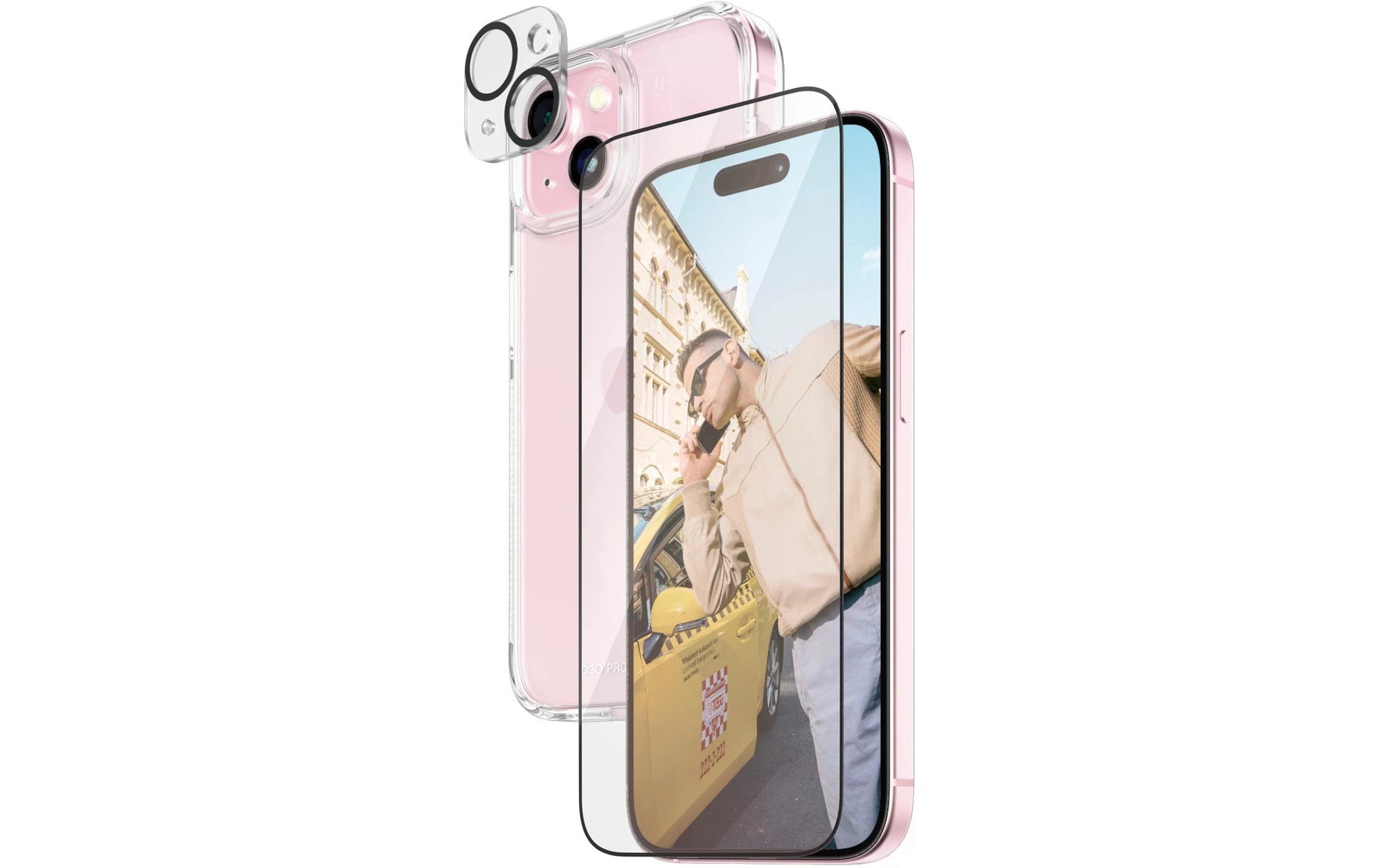 PanzerGlass Backcover – für Apple iPhone 15 – transparent