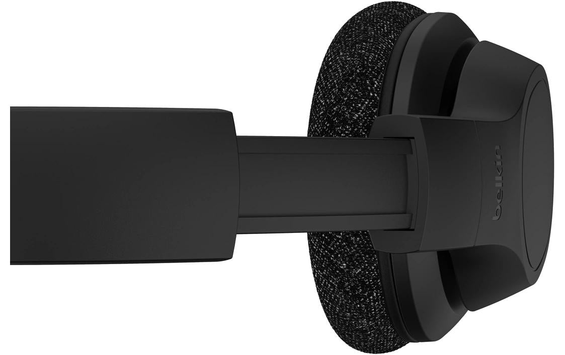 Belkin SoundForm Adapt – On-Ear Bluetooth Kopfhörer – mit USB-C-Kabel – schwarz