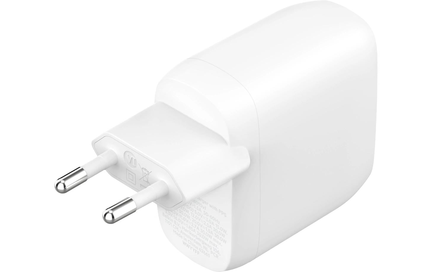 Belkin Ladegerät – 60 W, 2× USB-C, PD