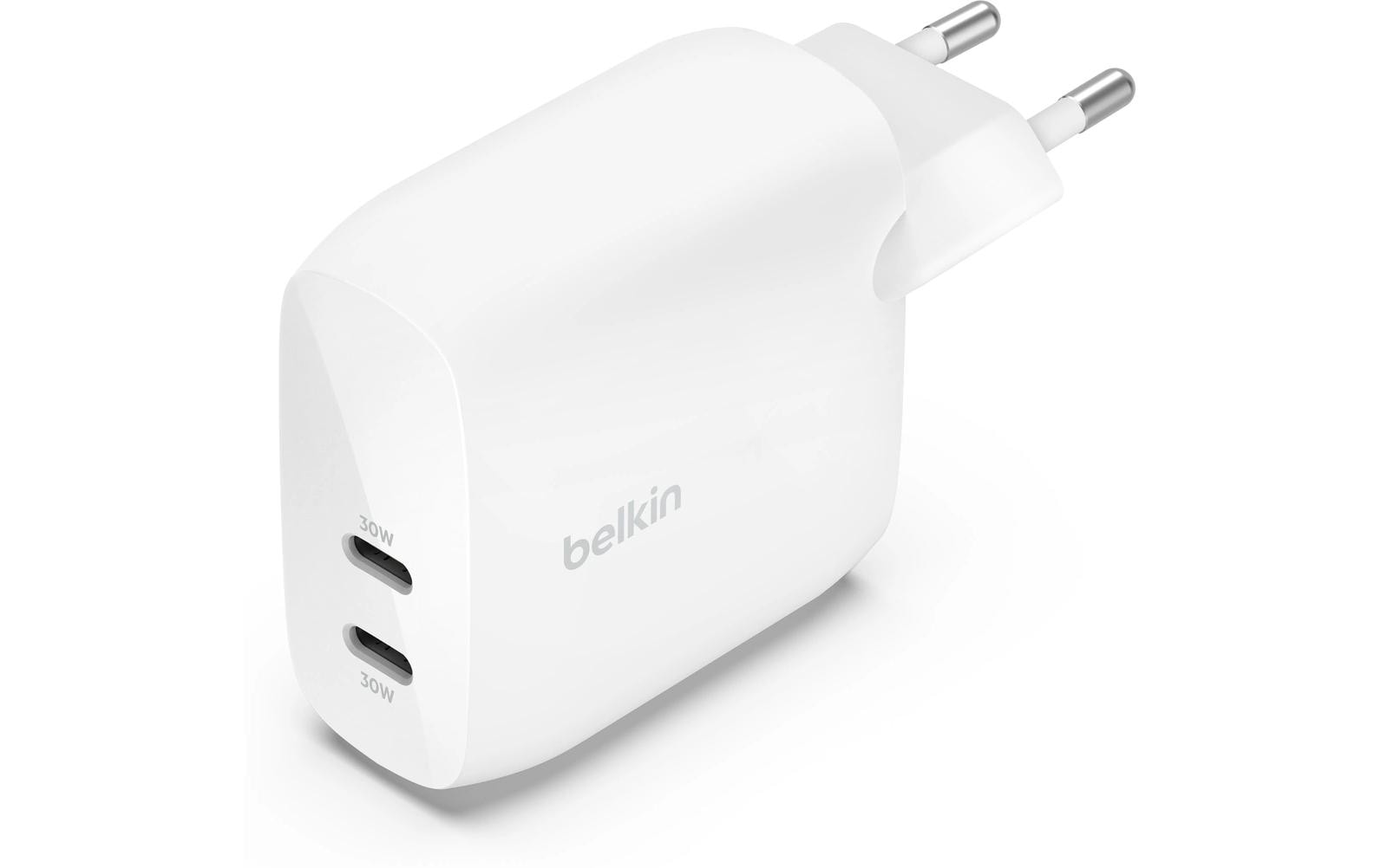 Belkin Ladegerät – 60 W, 2× USB-C, PD