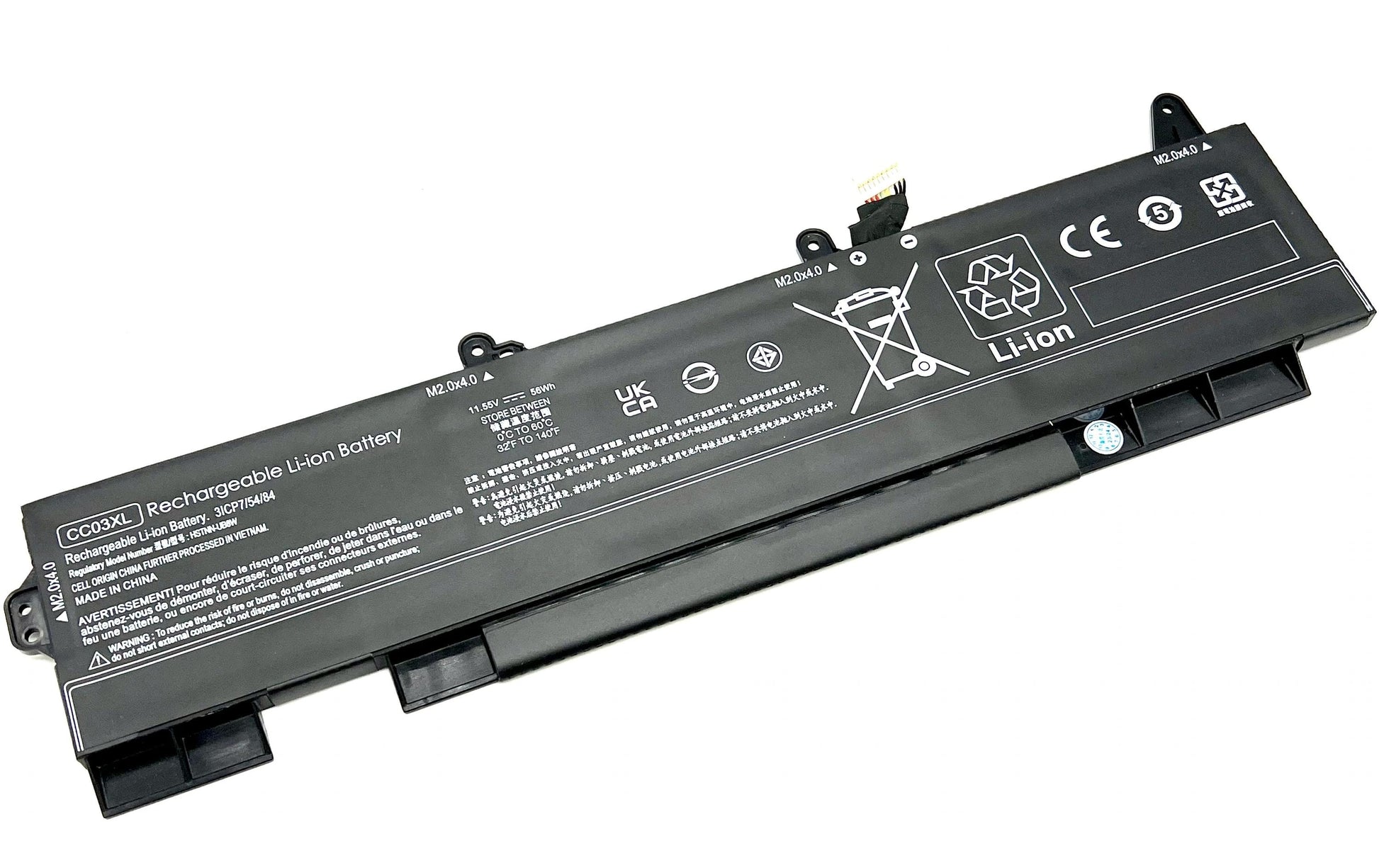 Vistaport Notebook-Akku – für HP EliteBook 850 G7–G8, EliteBook 855 G7, ZBook Firefly 15 G8 – 56 Wh, 11.55 V
