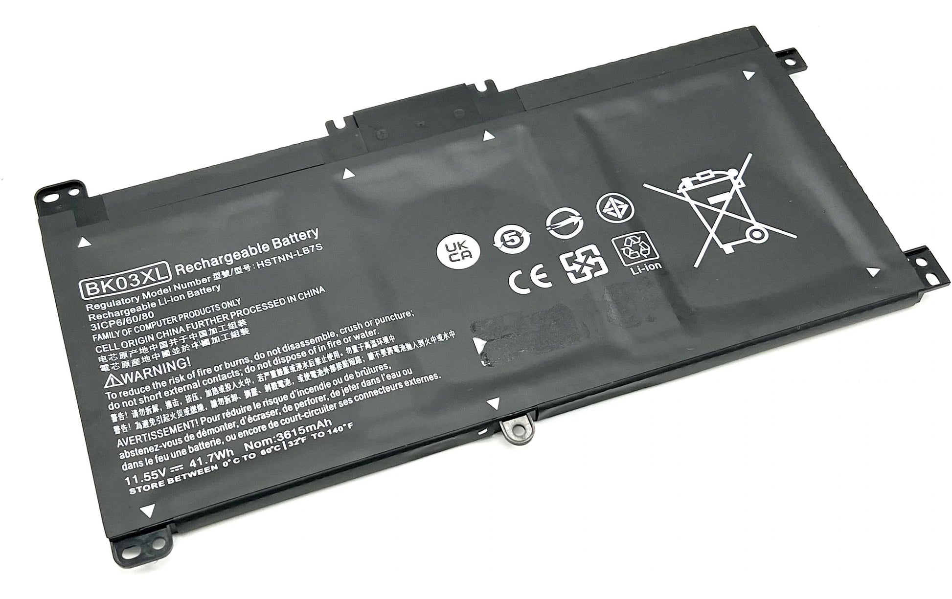Vistaport Notebook-Akku – für HP Pavilion 14-BA, Pavilion x360 Convertible 14-BA – 42 Wh, 11,55 V