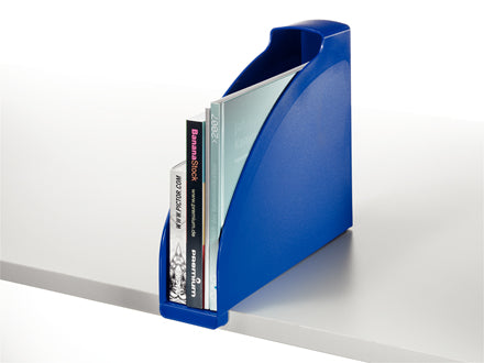 Leitz Stehsammler Plus – A4 – Polystyrol (PS) – Blau – 78 × 278 × 308 mm