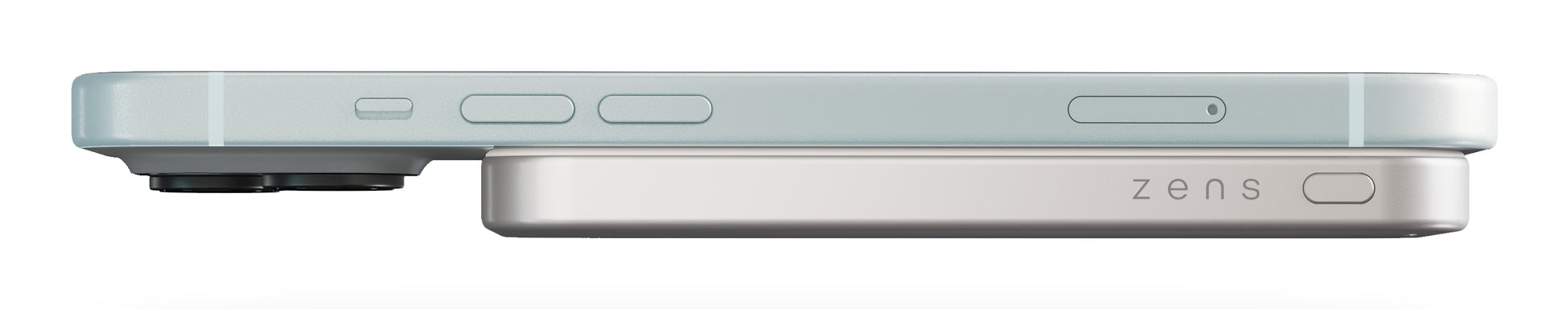 ZENS Powerbank Pro1 Slim – 5000 mAh, Weiss
