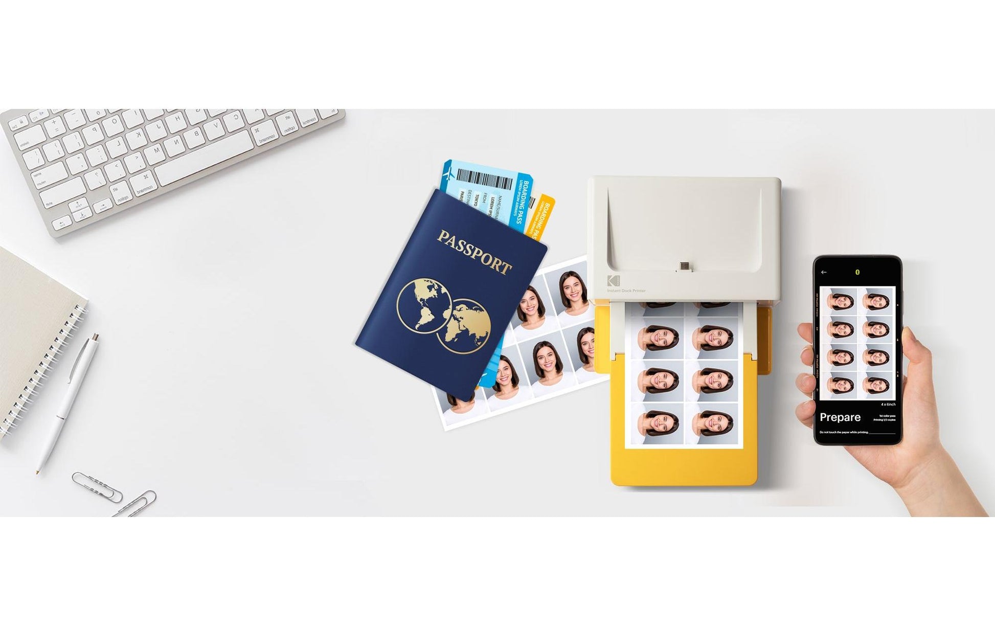 Kodak D460Y – Mobildrucker, 10×15 cm, WLAN, Bluetooth