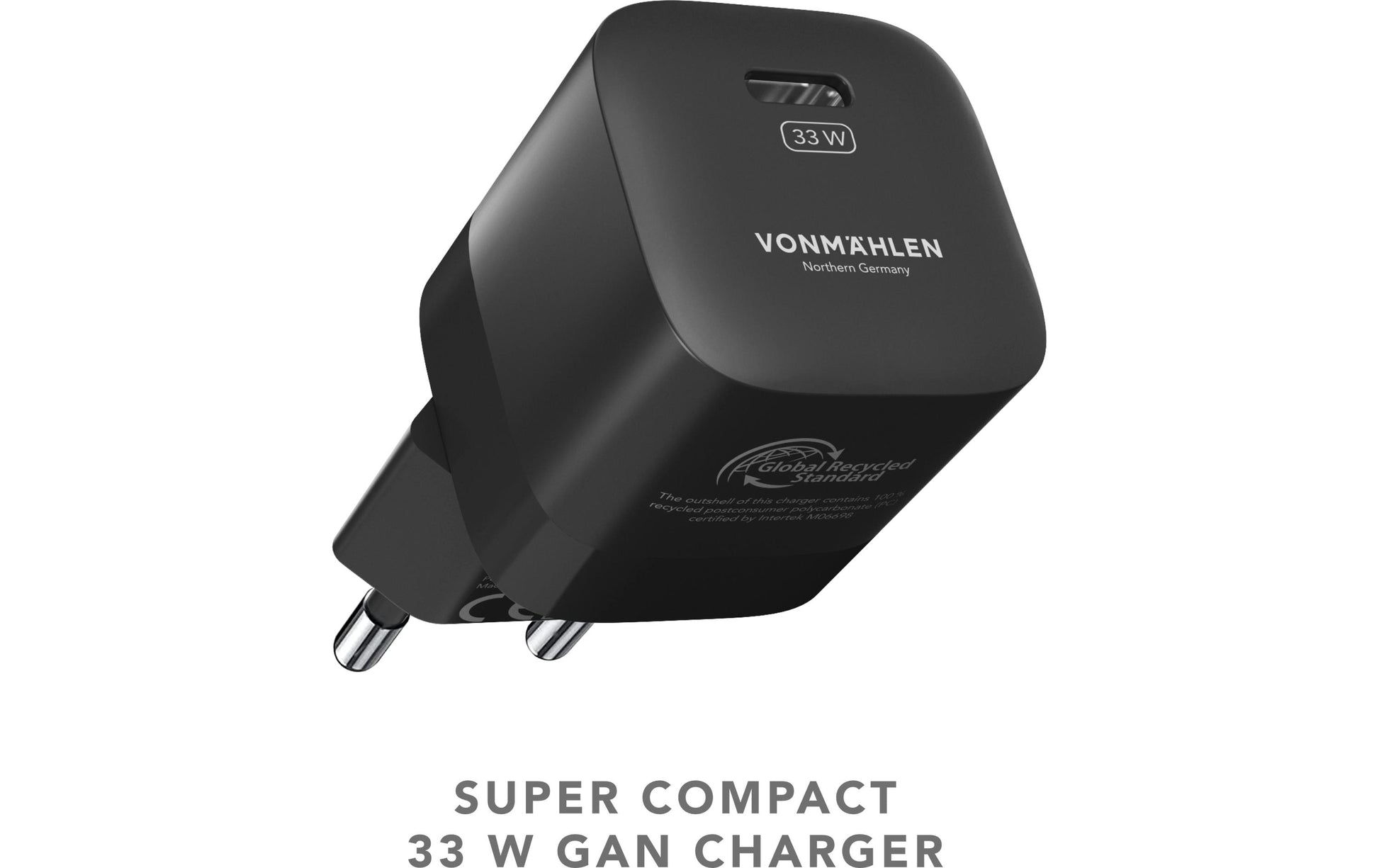 Vonmählen Allroundo GaN Ladekabel – 1× USB-C + 1× Lightning, 0,9 m – für Lightning-Geräte