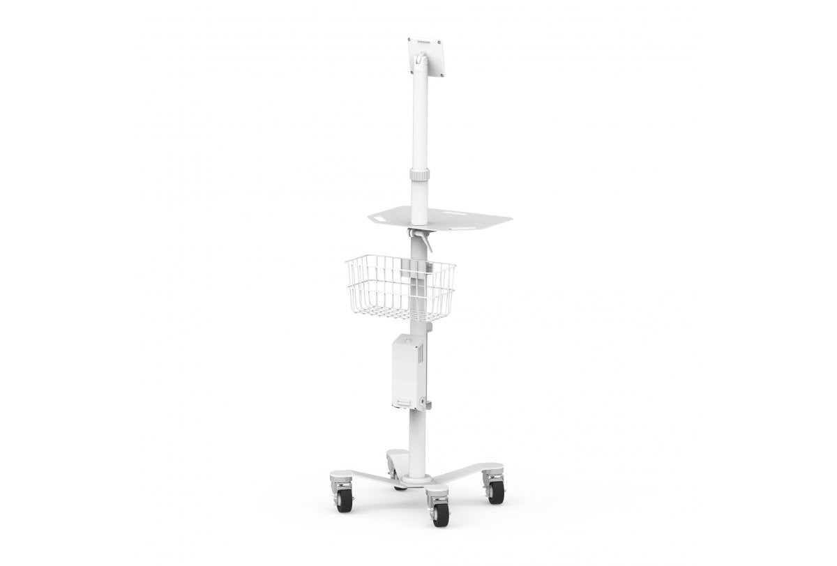 Compulocks Regal für Rise Freedom Rolling Kiosk – Metall, Weiss