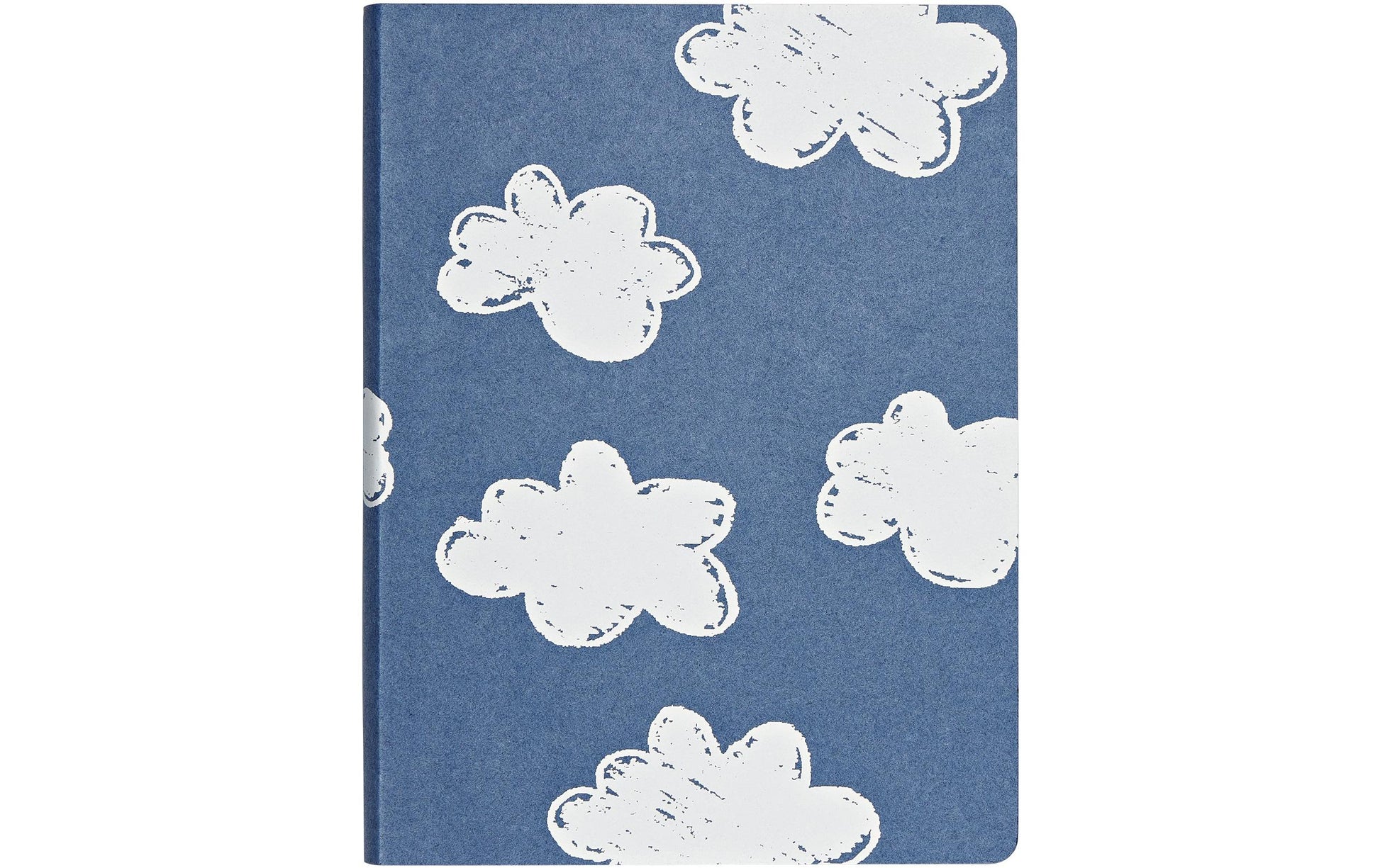 nuuna Notizbuch – 165 × 220 mm – punktiert – 256 Seiten – 120 g/m² – Softcover – blau/weiss